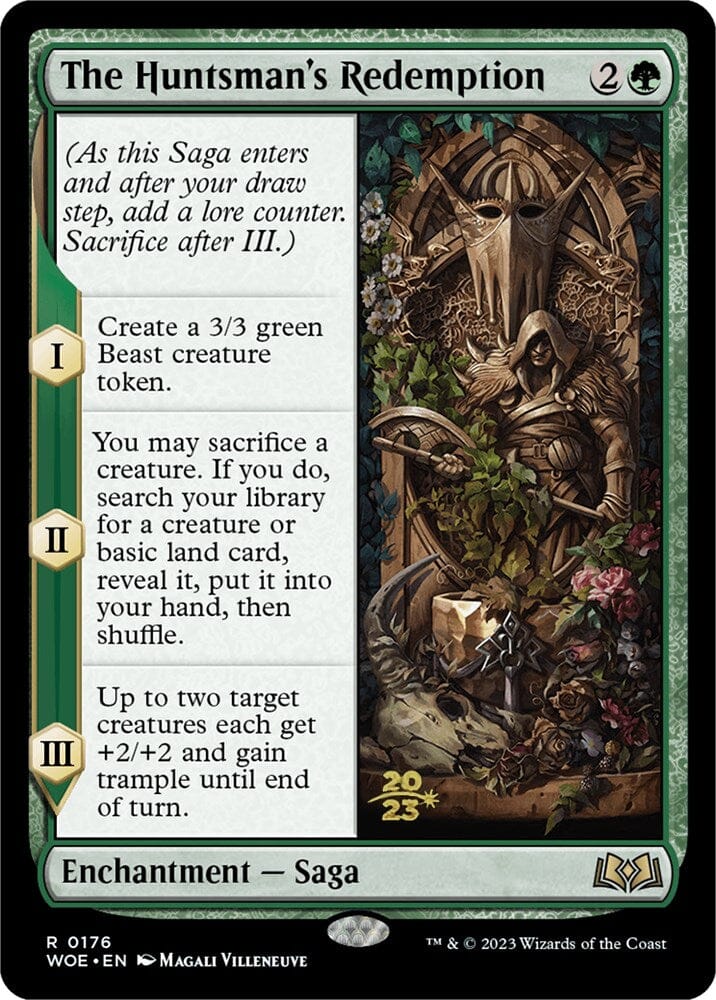 The Huntsman's Redemption [Wilds of Eldraine Prerelease Promos] MTG Single Magic: The Gathering  | Multizone: Comics And Games