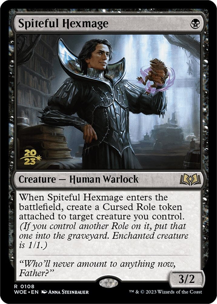 Spiteful Hexmage [Wilds of Eldraine Prerelease Promos] MTG Single Magic: The Gathering  | Multizone: Comics And Games