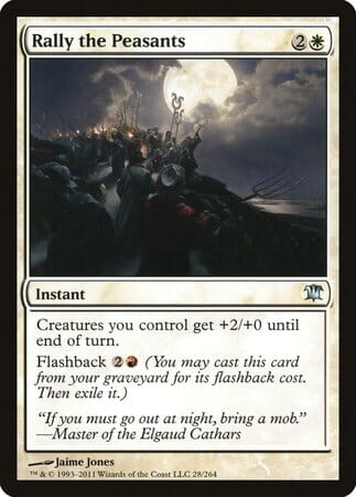 Rally the Peasants [Innistrad] MTG Single Magic: The Gathering  | Multizone: Comics And Games