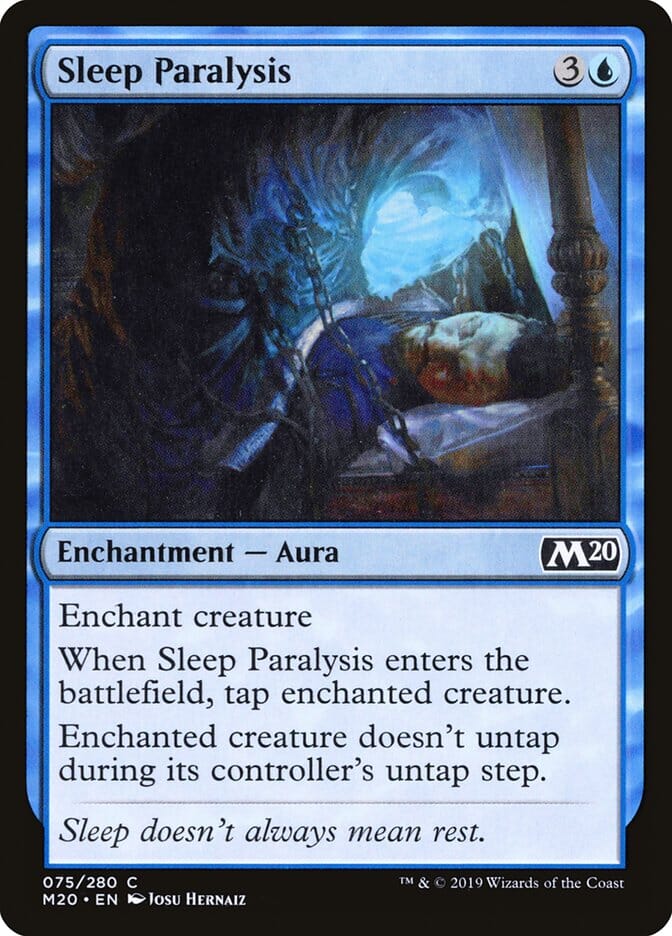 Sleep Paralysis [Core Set 2020] MTG Single Magic: The Gathering  | Multizone: Comics And Games