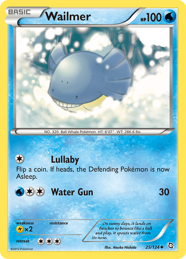 Wailmer (25/124) [Black & White: Dragons Exalted] Pokemon Single Pokémon  | Multizone: Comics And Games
