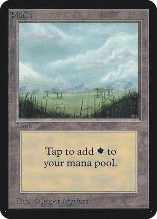 Plains (B) [Limited Edition Alpha] MTG Single Magic: The Gathering  | Multizone: Comics And Games