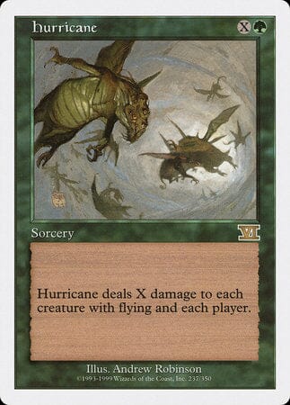 Hurricane [Classic Sixth Edition] MTG Single Magic: The Gathering  | Multizone: Comics And Games