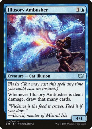 Illusory Ambusher [Commander 2015] MTG Single Magic: The Gathering  | Multizone: Comics And Games