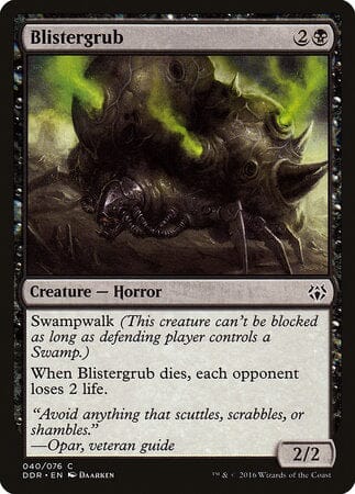 Blistergrub [Duel Decks: Nissa vs. Ob Nixilis] MTG Single Magic: The Gathering  | Multizone: Comics And Games
