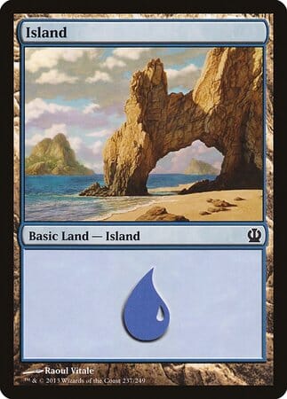 Island (237) [Theros] MTG Single Magic: The Gathering  | Multizone: Comics And Games