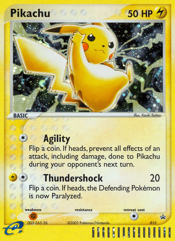 Pikachu (012) [Nintendo: Black Star Promos] Pokemon Single Pokémon  | Multizone: Comics And Games