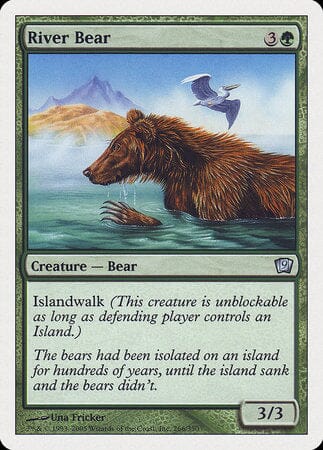 River Bear [Ninth Edition] MTG Single Magic: The Gathering  | Multizone: Comics And Games