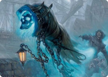 Nebelgast Intruder Art Card [Innistrad: Midnight Hunt Art Series] MTG Single Magic: The Gathering  | Multizone: Comics And Games