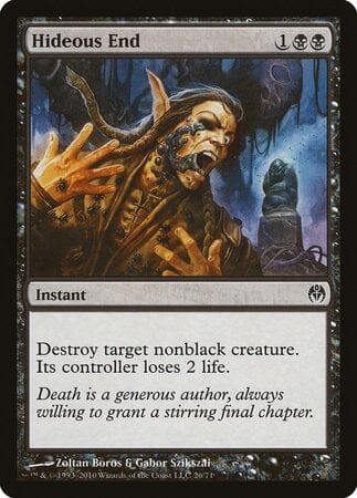 Hideous End [Duel Decks: Phyrexia vs. the Coalition] MTG Single Magic: The Gathering  | Multizone: Comics And Games