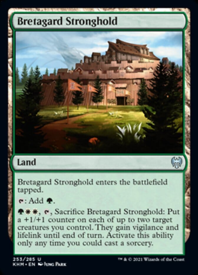 Bretagard Stronghold [Kaldheim] MTG Single Magic: The Gathering  | Multizone: Comics And Games