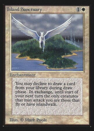 Island Sanctuary (IE) [Intl. Collectors’ Edition] MTG Single Magic: The Gathering  | Multizone: Comics And Games