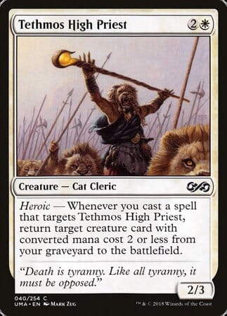 Tethmos High Priest [Ultimate Masters] MTG Single Magic: The Gathering  | Multizone: Comics And Games