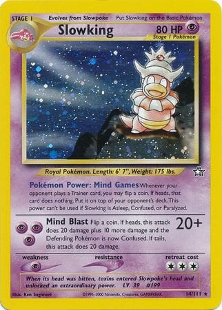 Slowking (14/111) [Neo Genesis Unlimited] Pokemon Single Pokémon  | Multizone: Comics And Games