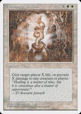 Alabaster Potion [Fourth Edition] MTG Single Magic: The Gathering  | Multizone: Comics And Games