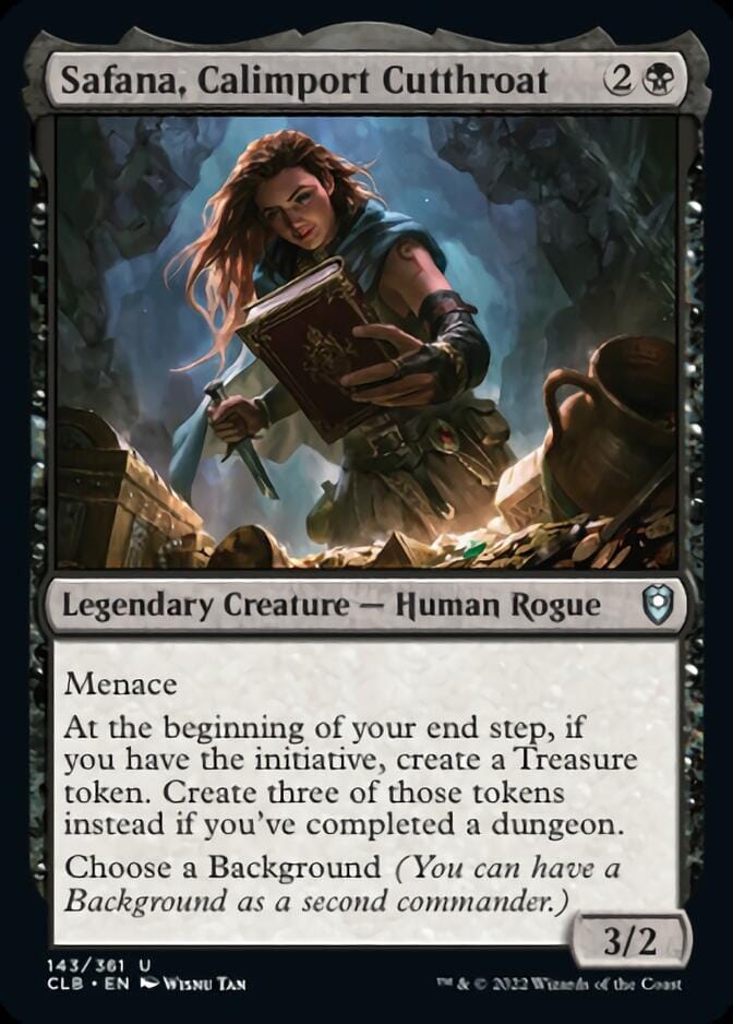 Safana, Calimport Cutthroat [Commander Legends: Battle for Baldur's Gate] MTG Single Magic: The Gathering  | Multizone: Comics And Games
