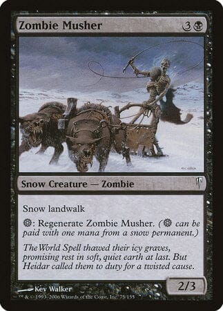 Zombie Musher [Coldsnap] MTG Single Magic: The Gathering  | Multizone: Comics And Games
