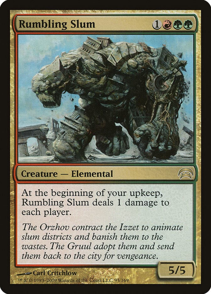 Rumbling Slum [Planechase] MTG Single Magic: The Gathering  | Multizone: Comics And Games