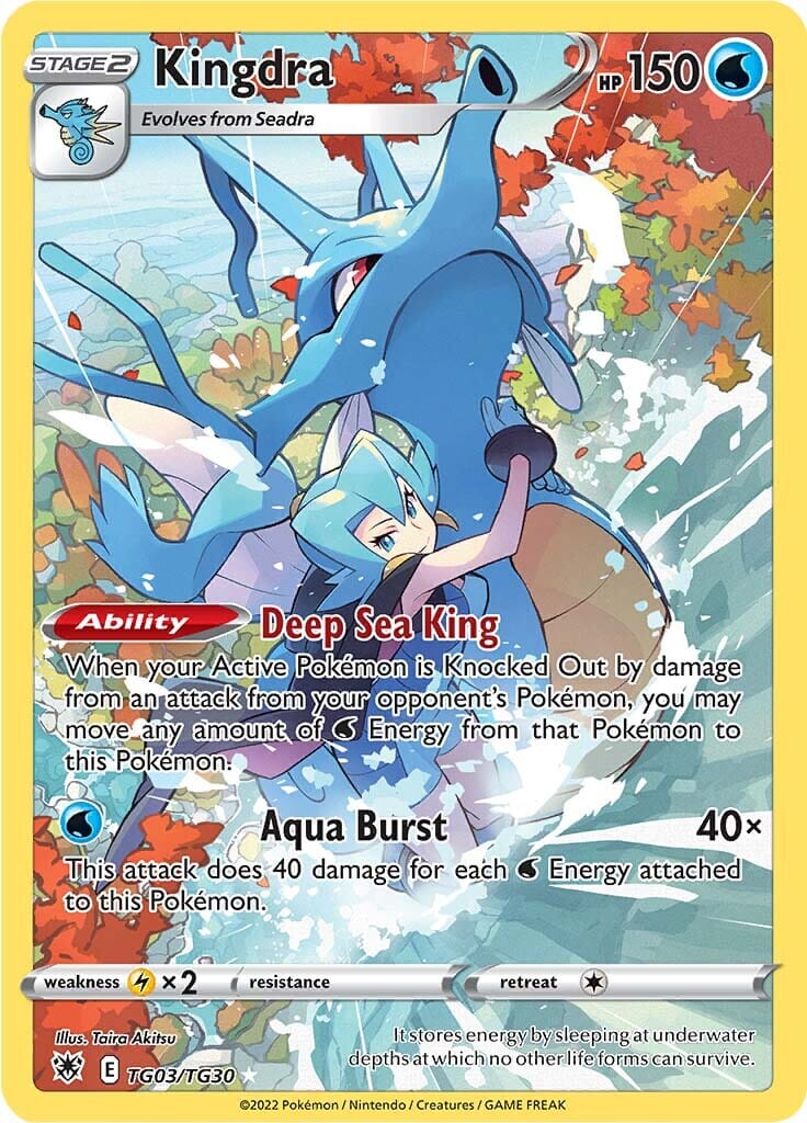 Kingdra (TG03/TG30) [Sword & Shield: Astral Radiance] Pokemon Single Pokémon  | Multizone: Comics And Games