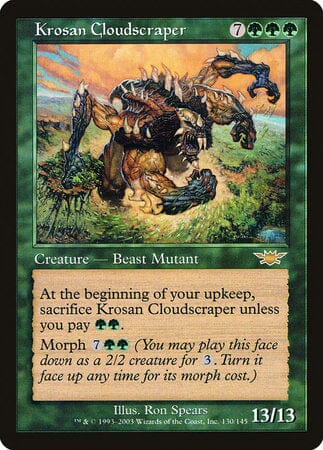 Krosan Cloudscraper [Legions] MTG Single Magic: The Gathering  | Multizone: Comics And Games