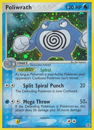 Poliwrath (11/112) [EX: FireRed & LeafGreen] Pokemon Single Pokémon  | Multizone: Comics And Games