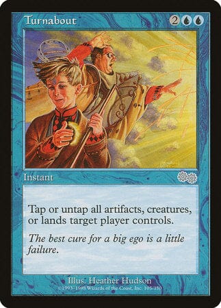 Turnabout [Urza's Saga] MTG Single Magic: The Gathering  | Multizone: Comics And Games