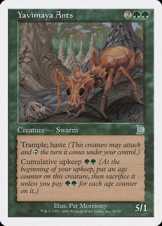 Yavimaya Ants [Deckmasters] MTG Single Magic: The Gathering  | Multizone: Comics And Games
