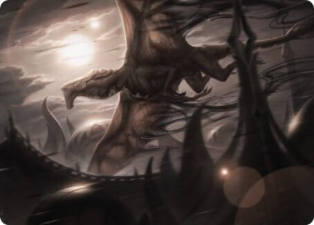 Shadrix Silverquill Art Card [Strixhaven: School of Mages Art Series] MTG Single Magic: The Gathering  | Multizone: Comics And Games