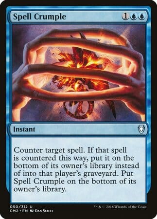 Spell Crumple [Commander Anthology Volume II] MTG Single Magic: The Gathering  | Multizone: Comics And Games