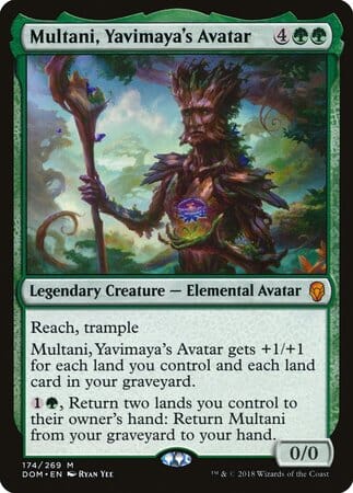 Multani, Yavimaya's Avatar [Dominaria] MTG Single Magic: The Gathering  | Multizone: Comics And Games