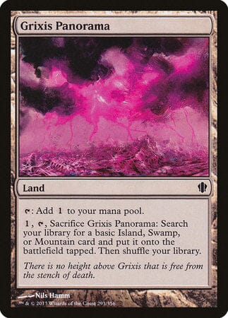Grixis Panorama [Commander 2013] MTG Single Magic: The Gathering  | Multizone: Comics And Games