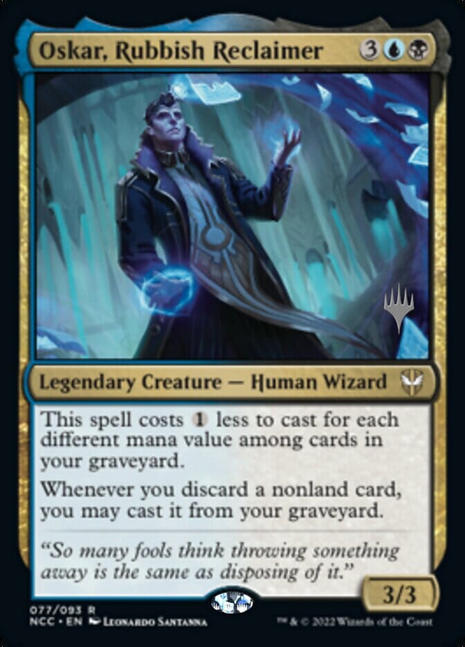 Oskar, Rubbish Reclaimer (Promo Pack) [Streets of New Capenna Commander Promos] MTG Single Magic: The Gathering  | Multizone: Comics And Games