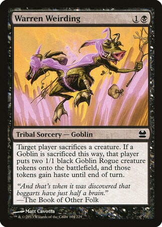 Warren Weirding [Modern Masters] MTG Single Magic: The Gathering  | Multizone: Comics And Games
