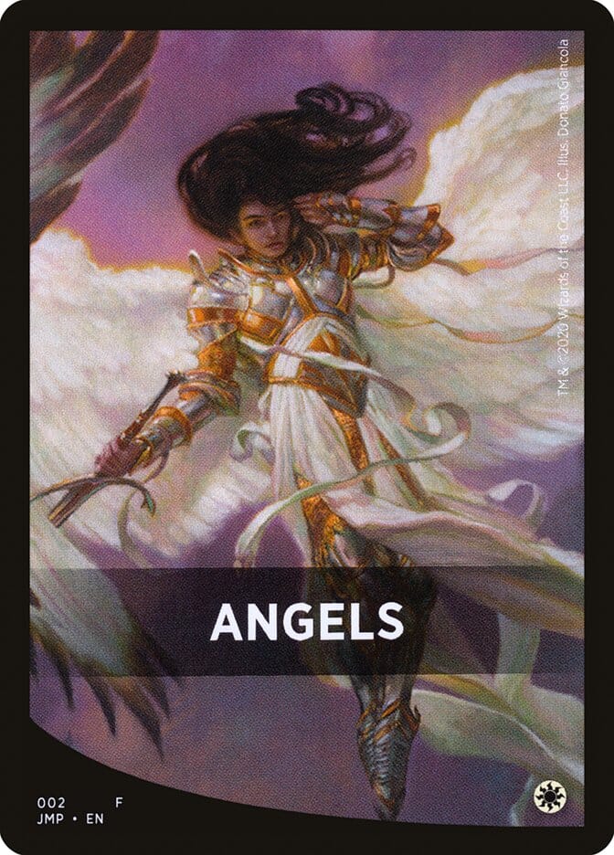 Angels Theme Card [Jumpstart Front Cards] MTG Single Magic: The Gathering  | Multizone: Comics And Games
