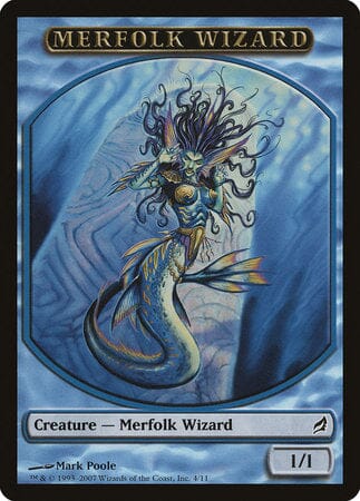 Merfolk Wizard Token [Lorwyn Tokens] MTG Single Magic: The Gathering  | Multizone: Comics And Games