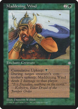 Maddening Wind [Ice Age] MTG Single Magic: The Gathering  | Multizone: Comics And Games