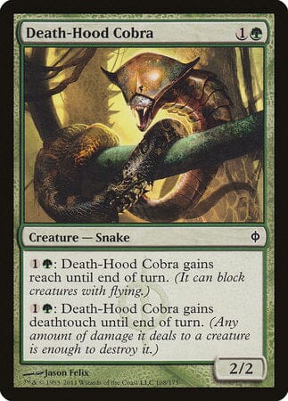 Death-Hood Cobra [New Phyrexia] MTG Single Magic: The Gathering  | Multizone: Comics And Games