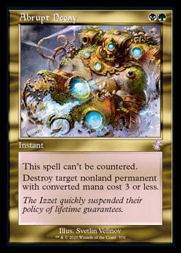 Abrupt Decay (Timeshifted) [Time Spiral Remastered] MTG Single Magic: The Gathering  | Multizone: Comics And Games