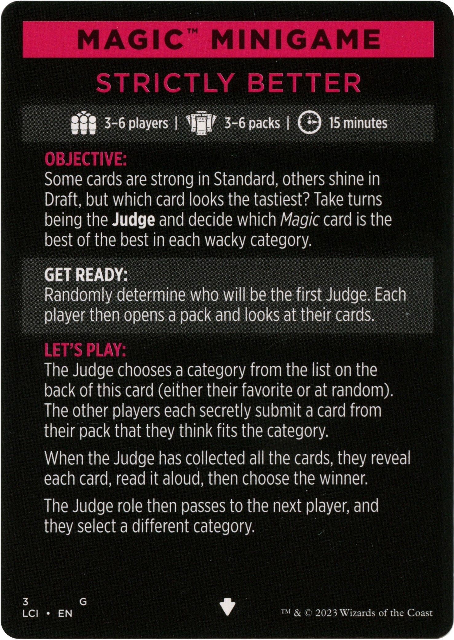 Strictly Better (Magic Minigame) [The Lost Caverns of Ixalan Minigame] MTG Single Magic: The Gathering  | Multizone: Comics And Games