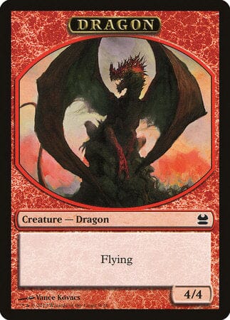 Dragon Token [Modern Masters Tokens] MTG Single Magic: The Gathering  | Multizone: Comics And Games