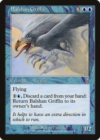 Balshan Griffin [Odyssey] MTG Single Magic: The Gathering  | Multizone: Comics And Games