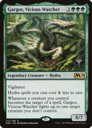 Gargos, Vicious Watcher [Core Set 2020 Promos] MTG Single Magic: The Gathering  | Multizone: Comics And Games