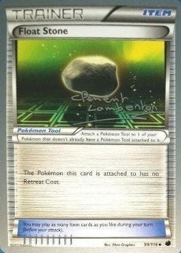 Float Stone (99/116) (Anguille Sous Roche - Clement Lamberton) [World Championships 2013] Pokemon Single Pokémon  | Multizone: Comics And Games