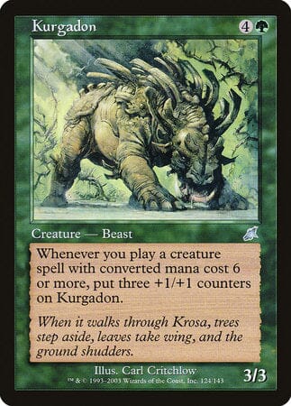 Kurgadon [Scourge] MTG Single Magic: The Gathering  | Multizone: Comics And Games