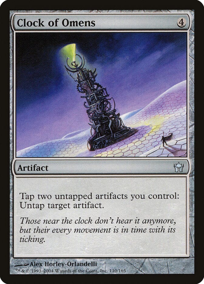 Clock of Omens [Fifth Dawn] MTG Single Magic: The Gathering  | Multizone: Comics And Games