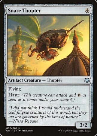 Snare Thopter [Game Night] MTG Single Magic: The Gathering  | Multizone: Comics And Games