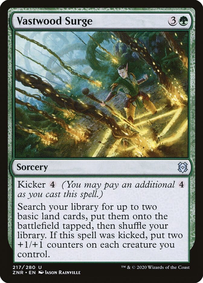 Vastwood Surge [Zendikar Rising] MTG Single Magic: The Gathering  | Multizone: Comics And Games
