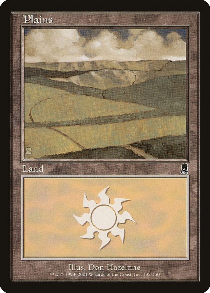 Plains (332) [Odyssey] MTG Single Magic: The Gathering  | Multizone: Comics And Games