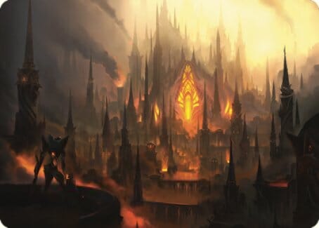 Mishra's Foundry Art Card [The Brothers' War Art Series] MTG Single Magic: The Gathering  | Multizone: Comics And Games