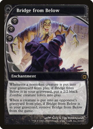 Bridge from Below [Future Sight] MTG Single Magic: The Gathering  | Multizone: Comics And Games